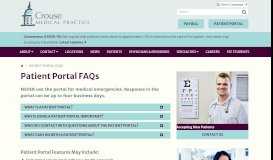 
							         Patient Portal Frequently Asked Questions (FAQs) | Crouse Medical ...								  
							    