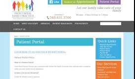 
							         Patient Portal - Front Royal Family Practice								  
							    