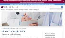 
							         Patient Portal | GCH - Garden City - Garden City Hospital								  
							    
