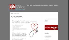 
							         Patient Portal | Glen Rose Healthcare, Inc.								  
							    