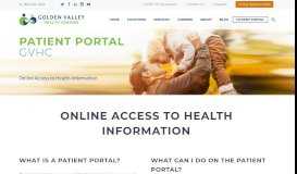 
							         Patient Portal – Golden Valley Health Centers								  
							    