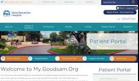 
							         Patient Portal | Good Samaritan Hospital in Los Angeles								  
							    