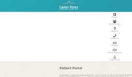 
							         Patient Portal - Grand Peaks Medical Dental								  
							    
