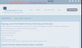 
							         Patient Portal - Greater Elgin Family Care Center								  
							    