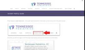 
							         Patient Portal Guide | Tennessee Pediatrics								  
							    