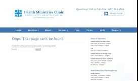 
							         Patient Portal - Health Ministries								  
							    