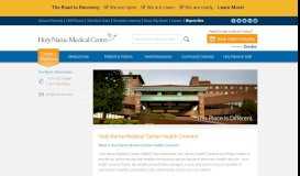 
							         Patient Portal / Health Record - Holy Name Medical Center								  
							    