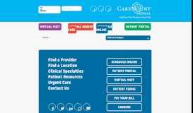 
							         Patient Portal – Healthcare Services in New York ... - CareMount Medical								  
							    