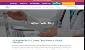
							         Patient Portal Help | Vanguard Medical Group								  
							    