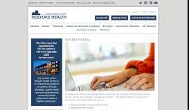 
							         Patient Portal - Holyoke Health Center								  
							    