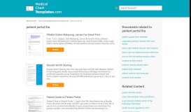 
							         patient portal iha to Download - Editable, Fillable & Printable Online ...								  
							    