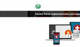 
							         Patient Portal Implementation and Support* - e4								  
							    