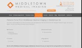 
							         Patient Portal in Middletown NJ | Middletown Medical Imaging								  
							    