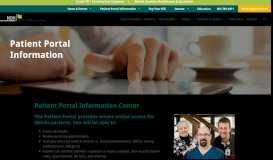 
							         Patient Portal Information – Weeks Medical Center								  
							    