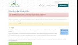 
							         Patient Portal Instructions | Partners in Family Care, P.C. – Family ...								  
							    