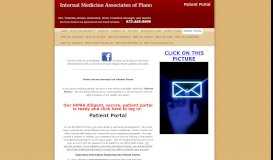 
							         Patient Portal - Internal Medicine Associates of Plano, PA								  
							    