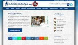 
							         Patient Portal - Internal Medicine & Pediatrics of Tampa Bay								  
							    