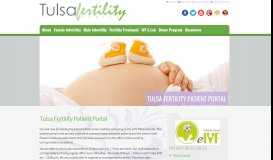 
							         Patient Portal – IVF Services - Donor Services - Tulsa Fertility								  
							    