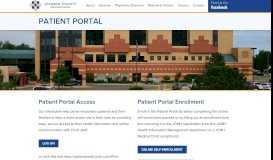 
							         Patient Portal - Jackson County Memorial Hospital								  
							    