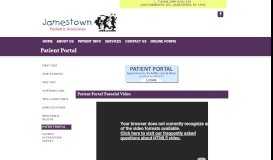
							         Patient Portal | Jamestown Pediatric Associates | Jamestown New York								  
							    