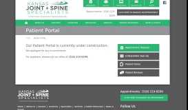 
							         Patient Portal | Kansas Joint & Spine Specialists, Wichita, KS								  
							    