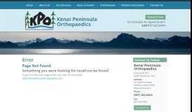 
							         Patient Portal | Kenai Peninsula Orthopaedics - Orthopedic Surgeons ...								  
							    