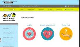 
							         Patient Portal - Kids First Pediatric								  
							    