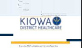 
							         Patient Portal | Kiowa District Healthcare - Kiowa District Hospital								  
							    