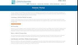 
							         Patient Portal | L. Ehrlich & Associates Medical Clinic								  
							    