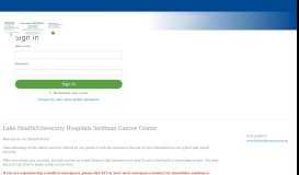 
							         Patient Portal - Lake Health/University Hospitals Seidman Cancer ...								  
							    