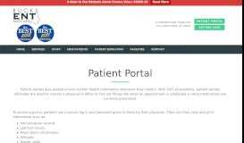 
							         Patient Portal – Langhorne ENT – Ear, Nose, and Throat Doctors in ...								  
							    
