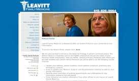 
							         Patient Portal - Leavitt Family Medicine								  
							    