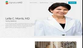 
							         Patient Portal - Leila C. Morris, MD								  
							    
