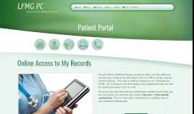 
							         Patient Portal - Lincoln Family Medical Group								  
							    