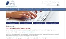 
							         Patient Portal | Lincoln Surgical Hospital								  
							    