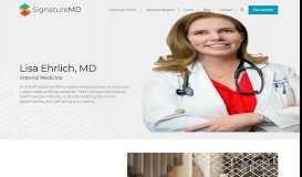 
							         Patient Portal - Lisa L. Ehrlich, MD								  
							    