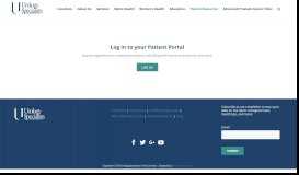 
							         Patient Portal Log In | Urology Specialists of the Carolinas								  
							    