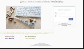 
							         Patient Portal Login |Amrita Institute Of Medical Sciences								  
							    