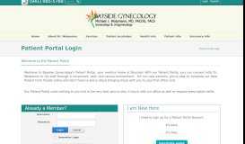 
							         Patient Portal Login | Bayside Gynecology | Gynecologist Venice, FL ...								  
							    
