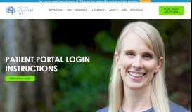
							         Patient Portal Login Instructions - Active Recovery TMS								  
							    