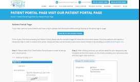 
							         Patient Portal | Login to the Patient's Members Area - Lehigh Valley ...								  
							    