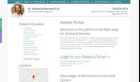 
							         Patient Portal Login - West Denver Endocrinology								  
							    
