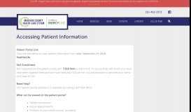 
							         Patient Portal - Madison County Health Care System								  
							    