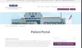 
							         Patient Portal - Malta - Malta Med Emergent Care								  
							    