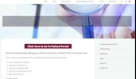 
							         Patient Portal – MANSFIELD F•A•M•I•L•Y PRACTICE								  
							    