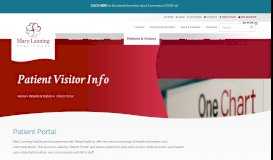
							         Patient Portal - Mary Lanning Healthcare								  
							    