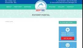 
							         Patient Portal | Masonboro Urgent Care								  
							    
