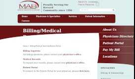 
							         Patient Portal - Medical Associates of Brevard								  
							    