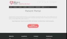 
							         Patient Portal – Medical Care, PLLC								  
							    