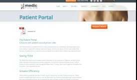 
							         Patient Portal - Medicfusion EHRMedicfusion EHR								  
							    